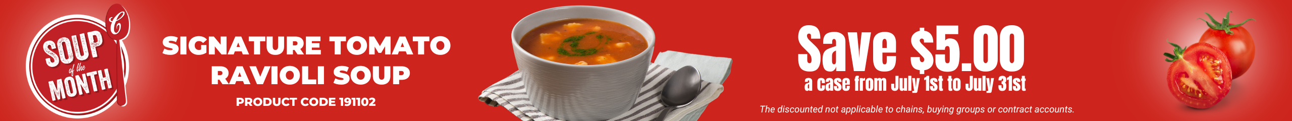 Campbells Soup of the Month - Tomato Ravioli